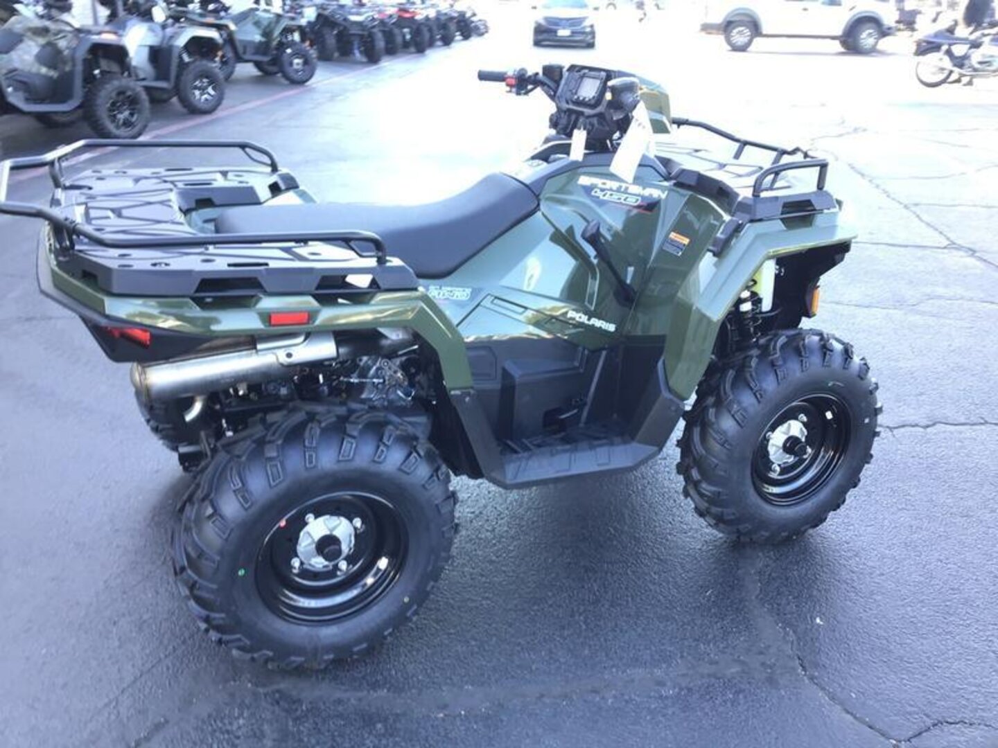New 2026 Polaris Sportsman 450 Ho Eps Sage Green
